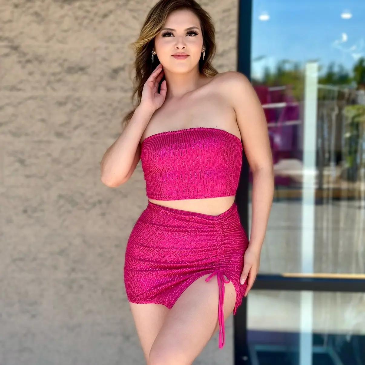 Living in my world skirt set