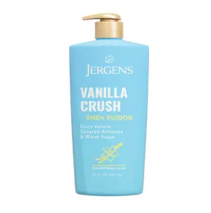 Jergens Shea Fusion Vanilla Crush Body Lotion for Dry Skin, Moisturizing Body Lotion with Shea Butter and Vitamin E, 14 fl oz