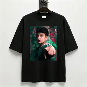 Gilberto Mora printed T-shirt, graphic T-shirt, retro sportswear streetwear, portrait print casual game day T-shirt. A gift for fans.