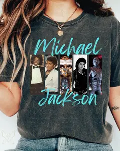 Comfort Colors King of Pop Vintage Album Cover T-shirt, Mutiple Colors Available