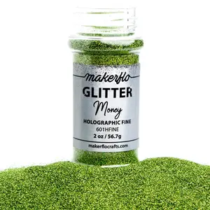 Makerflo Holographic Fine Glitter - Money
