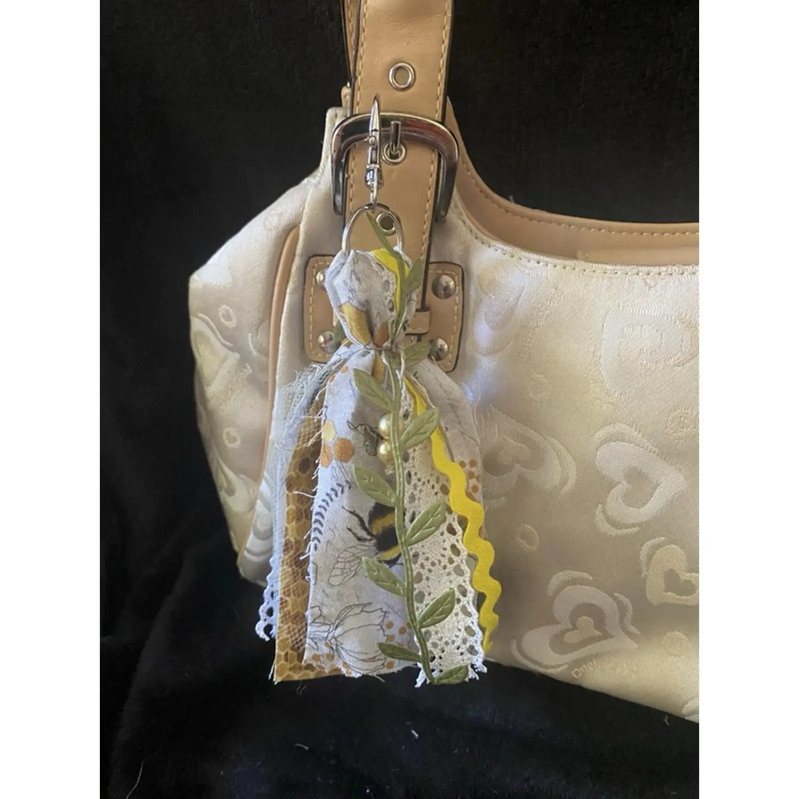 Hobo Bumblebee Tassel Accessory for Handbag Backpack or Bible Bag - Perfect Accent Piece for Stylish Outfits