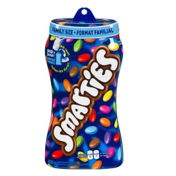 Nestle Smarties Candy Coated Milk Chocolate Pouch 400g