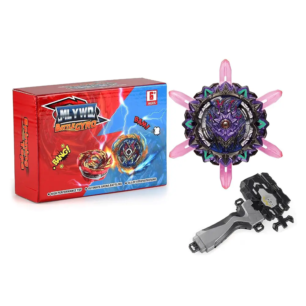 Beyblade Burst Battling Spinning Top Toy Set with Launcher & Arena - Unisex Complete Gift Set for Kids, Gift Idea That Enhances Battling Experience, Stress Relief Classic Novelty Toy