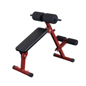 Best Fitness Ab-Hyp Bench - BFHYP10R - High-End Fitness Equipment for Effective Core Training