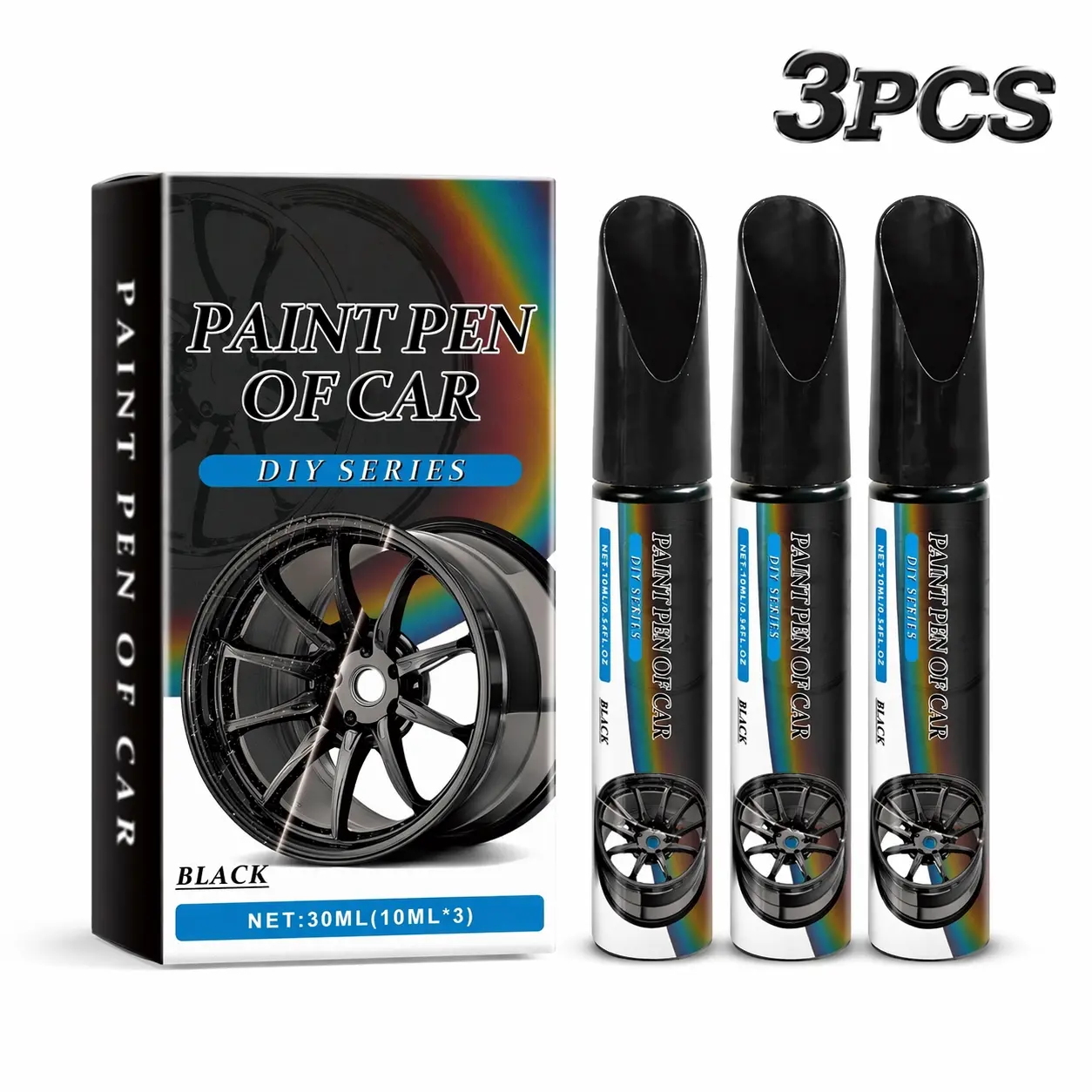 Magic Pen Car Scratch Remover - Easy Wheel Scratch Repair, Fix Scratch and Minor Blemish, Automotive Scratch Remover Kit Care Essential for Quick Touch Up and Paint Repair