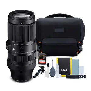 Sigma 100-400mm f/5-6.3 DG DN OS Contemporary Lens for L Mounts Kit