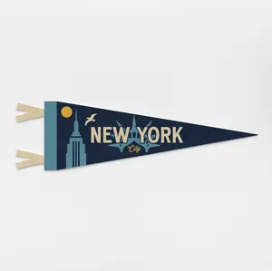 New York City, New York Felt Pennant