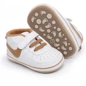 L-AE067  Unsex Baby Shoes Boys Girls Infant Sneakers Non-Slip Soft Rubber Sole Toddler Crib First Walker Lightweight Shoes