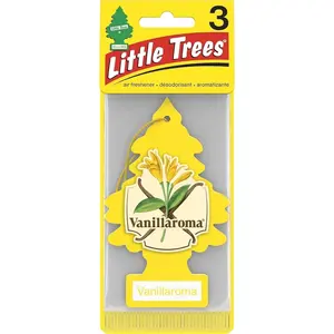 Car Air Freshener| Hanging Paper Tree for Home or Car| Vanillaroma|  Pack