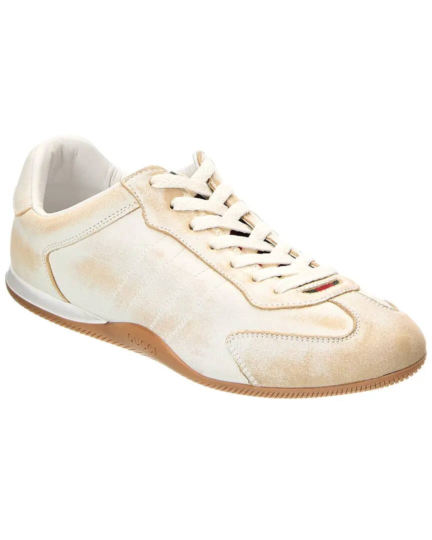 Gucci Logo Leather Sneaker