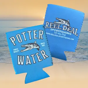 Potter Water Drink Can Coozie - Reel Deal Sportfishing Drinkware Beverage