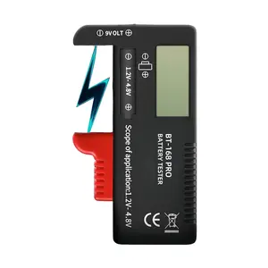Tester, Universal  Checker Small  Testers for 26650 18650 AAA  C D 9V 1.5V Button Cell Household