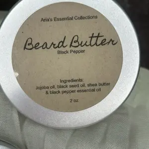 Black Pepper Beard Butter