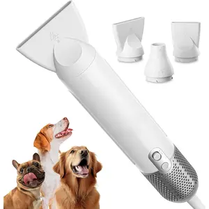 Dog Grooming Dryer,Dog Dryer - 1.21lb Lightweight, 2 Speeds, 4 Temp, Portable High Velocity Blow Dryer for Travel & Home