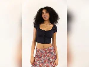 Babydoll Peasant Top
