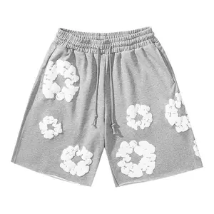 Denim Tears Kapok Foam Print Hoodie & Shorts Set  Unisex + Couple Style. Perfect for beach or chill day. So comfy & trendy. #DenimTears #CoupleOutfit #Streetwear