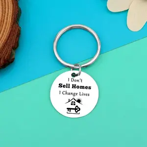 24-Piece Real Estate Agent Keychain Set, Thank You Gift for Agents & Salespeople, Christmas Birthday Present, Ideal for Colleagues