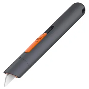 Pen Cutter, 3 Position Manual Blade, Cuts Packages, Cardboard Box, Stays Sharp up to 11x Longer Than Metal Blades