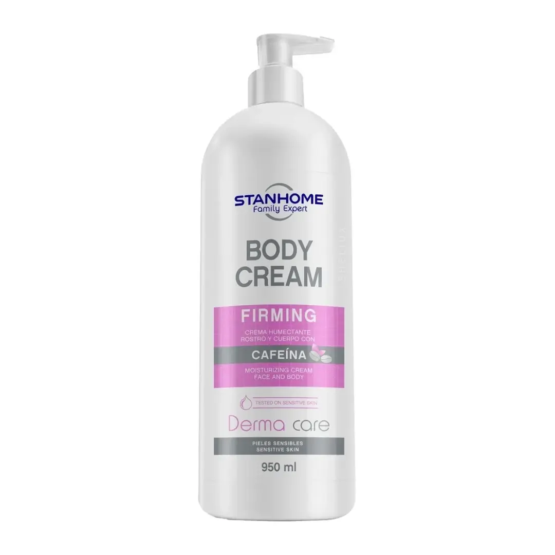 Stanhome Body Cream 930 ml Leg Cream Caffeine for Daily Care Moisturizing Formula