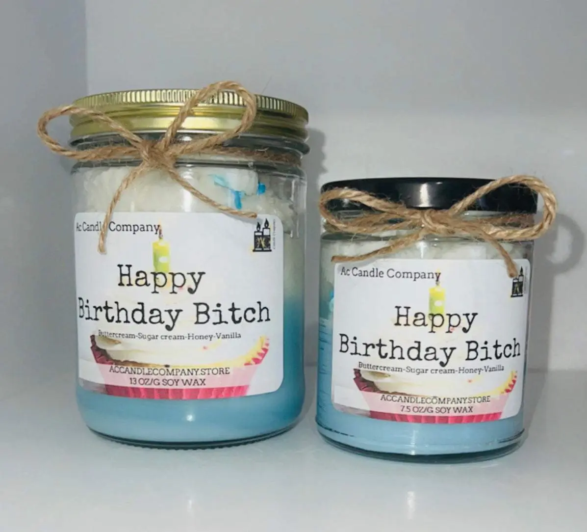 Happy Birthday B Candles