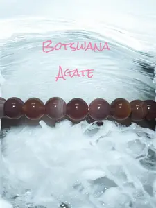 Botswana Agate Bracelet for abundance