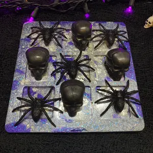 Halloween Tic-tac-toe Game and Table Decor