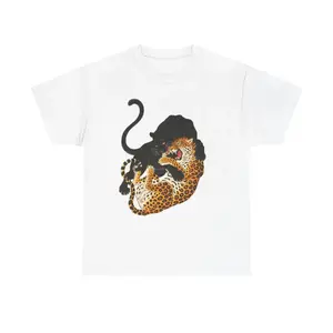 Jungle Fury Graphic Tee – Wild Jungle Aesthetic Unisex Streetwear Shirt