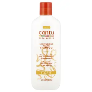Cantu Shea Butter, Moisturizing Cream Shampoo, 13.5 fl oz (400 ml)