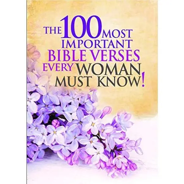 USED Book - The 100 Most Important Bible Verses Every Woman Must Know by Various (Paperback) - english