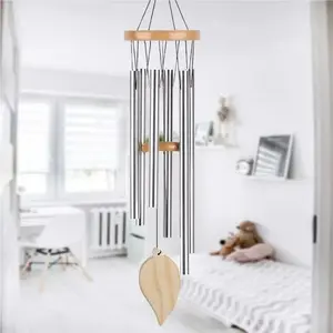 Auspicious Wind Chime，6Bell Pendant for Hanging，Used for home decoration。The sound is clear and elegant，Suitable for both indoor