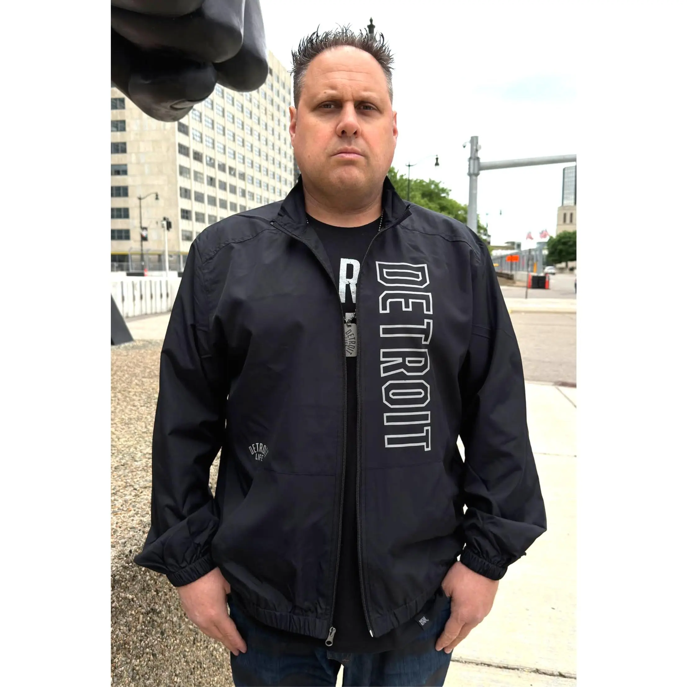 DETROIT LIFE WINDBREAKER JACEKT
