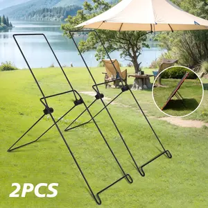 2Pcs Solar Panel Bracket, Brackets with Tool Free Setup for Solar Panel, Adjustable Solar Panel Mount Brackets, Adjustable Solar Panel Tilt Mount Brackets