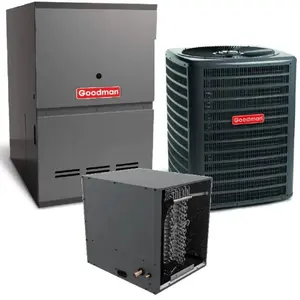 Goodman 5.0 Ton 14 SEER Gas Furnace and Air Conditioner System GM9C801205DN CHPT4860D4 GSXN406010