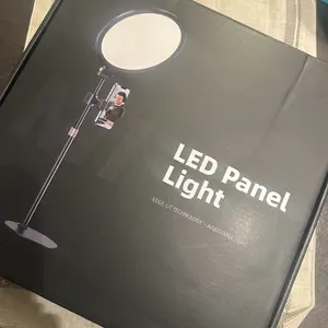 (Valentine's Deal) Weilisi 10.5" Ring Light with Stand, Full-Screen Selfie Ring Light for Desk with Phone Holder, Adjustable Laptop Light for Video Recording, Zoom Lighting for Computer, Meeting, Live Streaming, Podcast