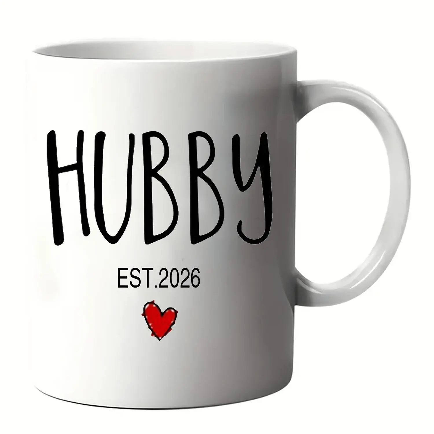 pc, EST 2025 Couple Mugs, Mr& Mrs Wedding, Valentine's Day, New Year, Easter, and, Suitable Dad, Mom, Friends, and Colleagues