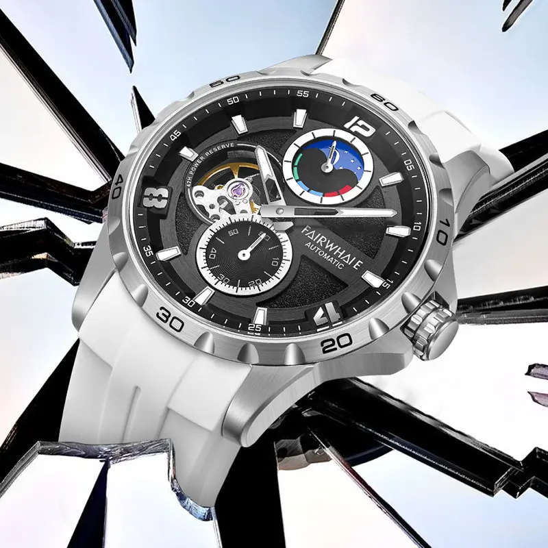 Mark Fairwhale Automatic Mechanical Watches Men 6510