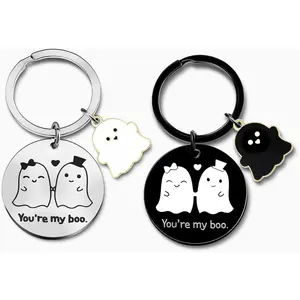 Christmas Gifts 2 count Boo Basket Stuffers for Him Her, Thanksgiving Pumpkin Decorationsas Boo Basket Items Women, Spooky Basket Stuffers for BFF Bestie  Boys Girls Husband Girlfriend Wife Anniversary Birthday Valentines Gifts