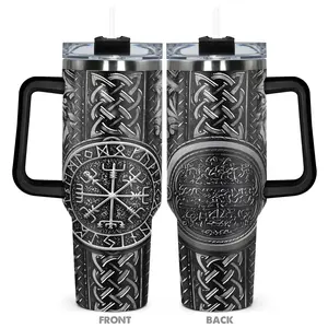 Viking Valor Funny Print 40oz Tumbler With Handle/ 20oz No Handle, Movie cup, Gift for Any Occasion: Birthdays, Holidays, or Special Moments for Family, Friends, or Coworkers