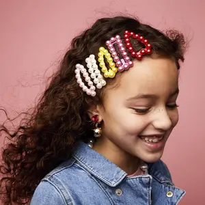 Chit Chat Pearl Snap Clips