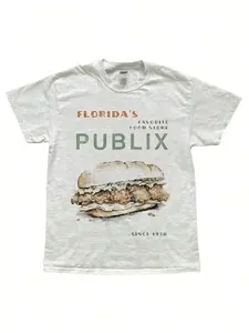 Cozy Publix Shirt, Pub Sub Vintage StyleShirt, Publix Sub Fans, Floridas FavoriteGrocery Store, Florida SupermarketMenswear Top Underwear Tshirt StreetwearT-ShirtNew Casual T-Shirts For Men And Women