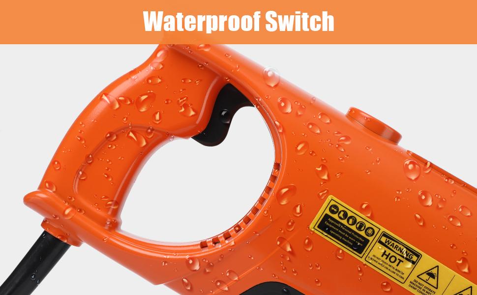 【GARVEE】Electric Hydraulic Hole Punch Machine 1200W 110V with Carbon Brush and 5 Dies for Metal Plates - Suitable for Steel, Iron, Aluminum, Copper, and Hole Sizes Φ1/4"-4/5"