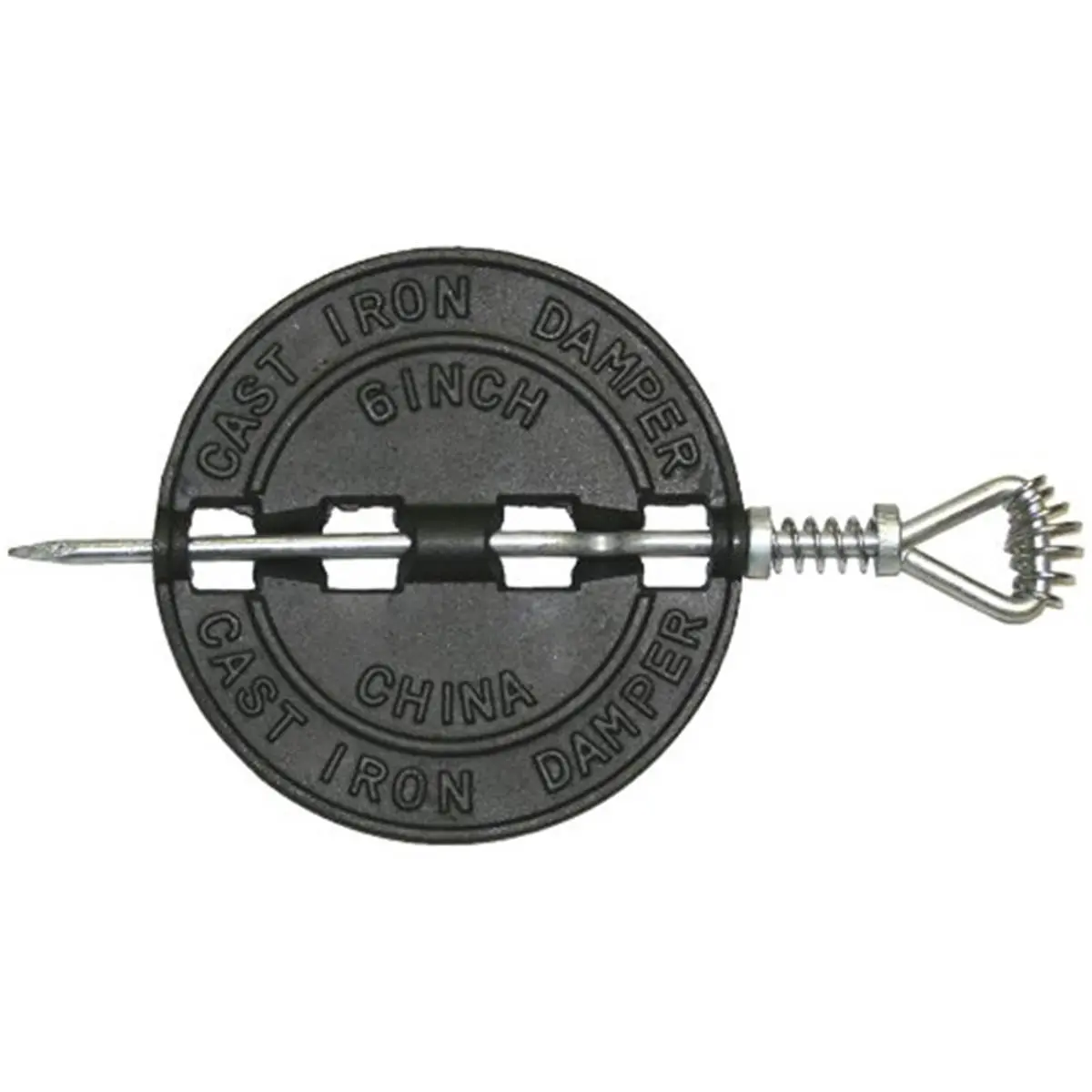 United States Stove D6 Damper Cast Iron - 6 in.