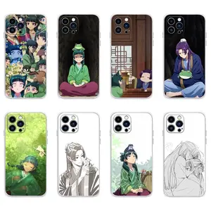 Apothecary Diaries Maomao Transparent Artistic Phone Cases For iPhone 17 Promax Pro Air 16 Plus 15 14 13 12 11 Soft TPU Shockproof Protective Cover Perfect Christmas Halloween Birthday Gift