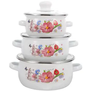 Mini Enamel Soup Pot