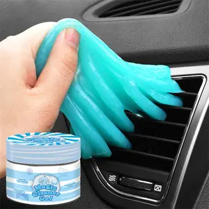 Car Cleaning Gel Universal Detailing Jelly Reusable Auto Air Vent Home Office Keyboard Putty auto Cleaner Car Cleaning Agent