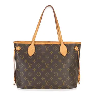 Pre-owned Louis Vuitton Coated Canvas Tote Bags Monogram Canvas Neverfull PM NY151895