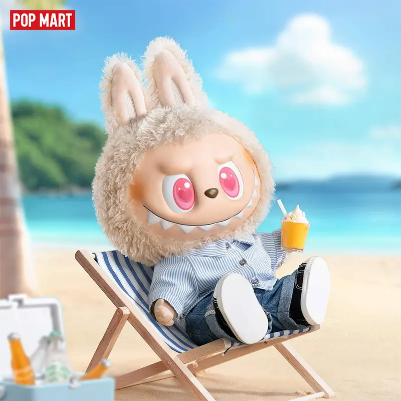 POP MART THE MONSTERS - FLIP WITH ME Vinyl Plush Doll, Labubu Collectible Toys
