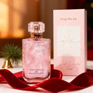 "Pink Euphoria" Women's Perfume 50ml- Floral FruityScent with Grapefruit & Jasmine, Long Lasting for DateNight, Perfect Christmas & Birthday Gift for Her. floralfruity perfume Universal Amber Perfume Spray long-lasting everyday fragrance sweet powdery ok