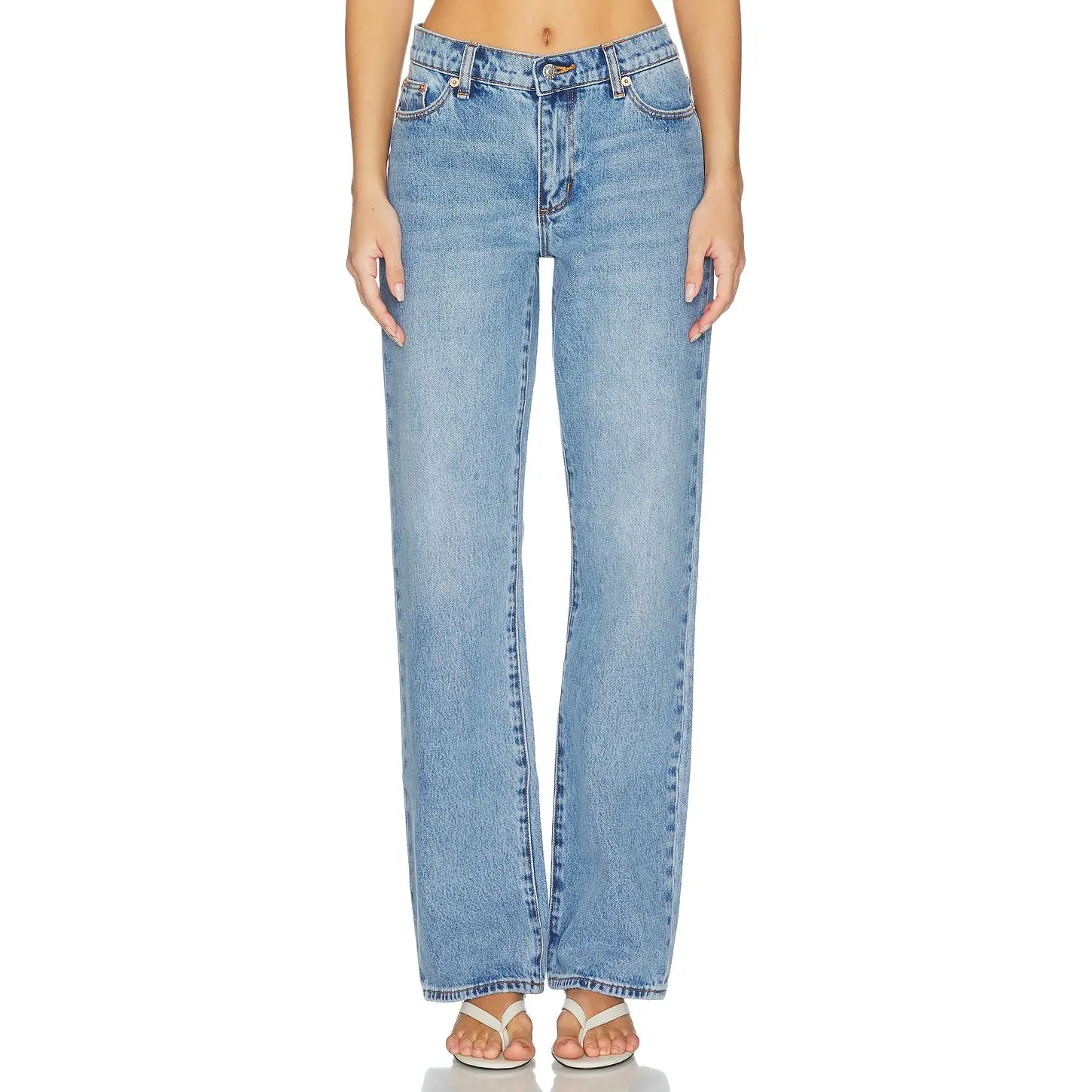 ROLLA'S Meg Straight Jeans in Surrender